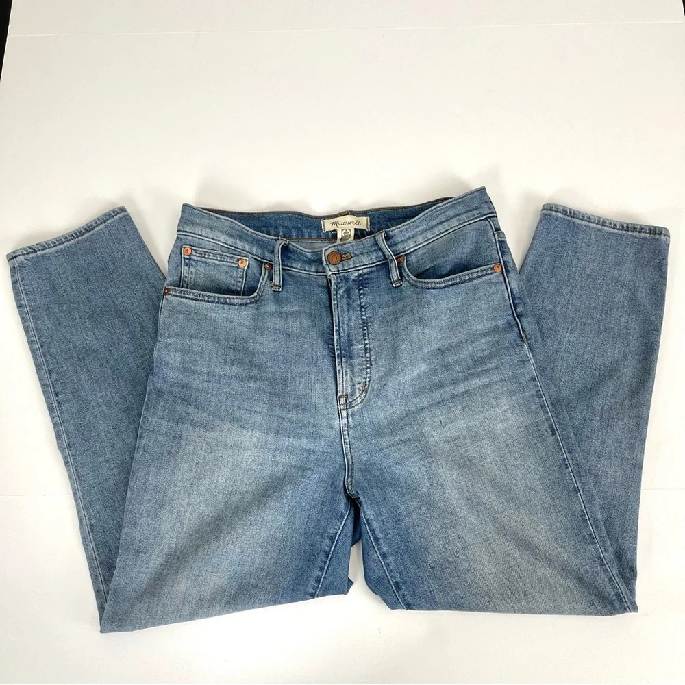 Madewell Medium Wash The Perfect Vintage Jean High Waisted Size 29 - Picture 3 of 11